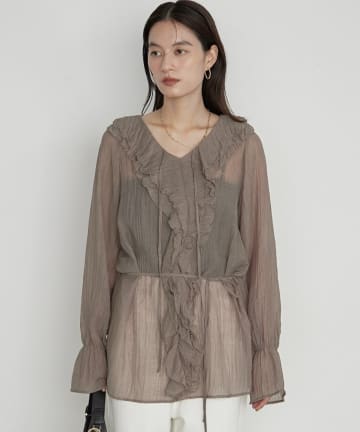 新品、タグ付き！LOUNGEDRESSラウンジドレス オフショルギャザー 