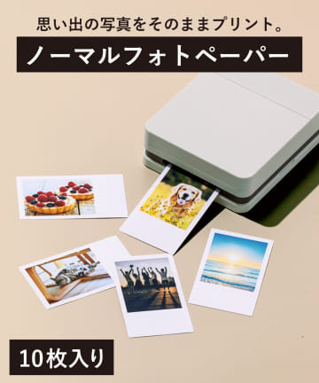 3COINS(スリーコインズ) 《WEB先行販売》ノーマルフォトペーパー