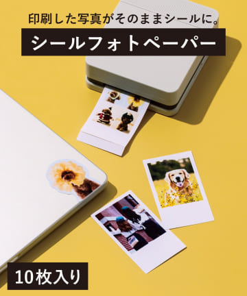 3COINS(スリーコインズ) 《WEB先行販売》シールフォトペーパー