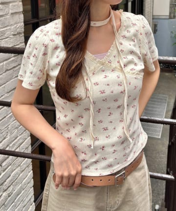 Kastane(カスタネ) 【6.13(土)0:00販売開始/ECオーダー会展示アイテム】ミニビスケットTee