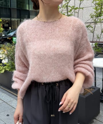 Jena　espace merveilleux(ジェナ　エスパスメルヴェイユ) モヘア混ニット