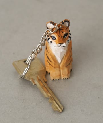 BIRTHDAY BAR(バースデイバー) Wood Key Ring   木のキーリング