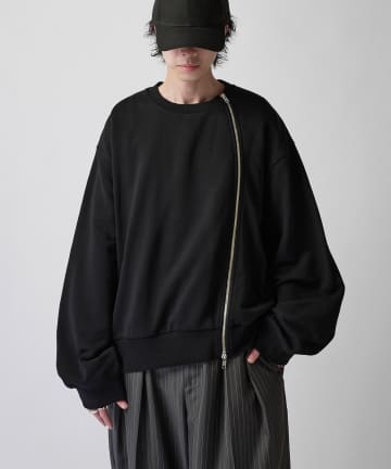 Lui's(ルイス) 【Neucon】ツイストジップボリュームオーバースウェット / セットアップ対応