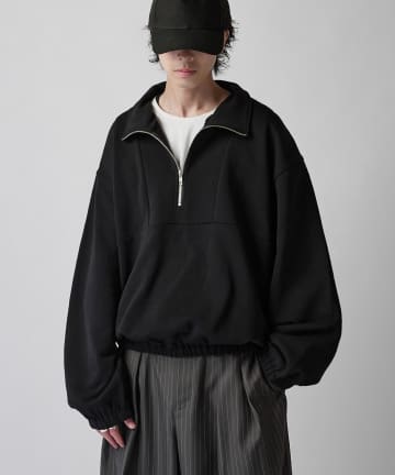 Lui's(ルイス) 【Neucon】アノラックオーバーハーフジップスウェット / セットアップ対応