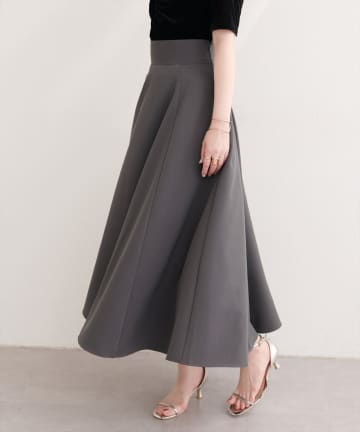 NICE CLAUP / OLIVE des OLIVE OUTLET(ナイスクラップ  / オリーブ デ オリーブ アウトレット) 【natural couture】ハイウエストサーキュラースカート