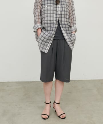 LARUTA(ラルータ) シャンブレーショートパンツ