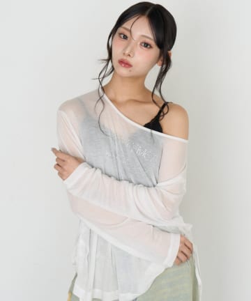 RAY CASSIN(レイカズン) シアールーズロゴTシャツ