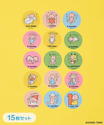 3COINS(スリーコインズ) マンスリーカード／おおのたろう