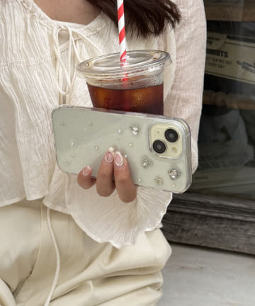 Lattice(ラティス) ギャラクシービジュースマホケース(iPhone13/14/15)