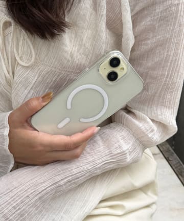 Lattice(ラティス) シンプルマグネットスマホケース(iPhone15)