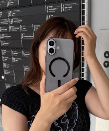 Lattice(ラティス) シンプルマグネットスマホケース(iPhone16)