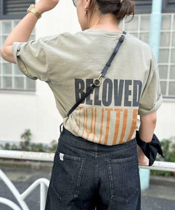 NOLLEY'S(ノーリーズ) BELOVED MYLITTLE ガーメントダイポケＴシャツ