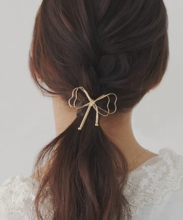Lattice(ラティス) リボンヘアカフ