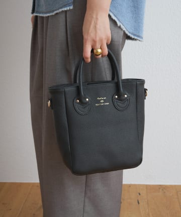 PUAL CE CIN(ピュアルセシン) レザー2WAYミニトートBAG