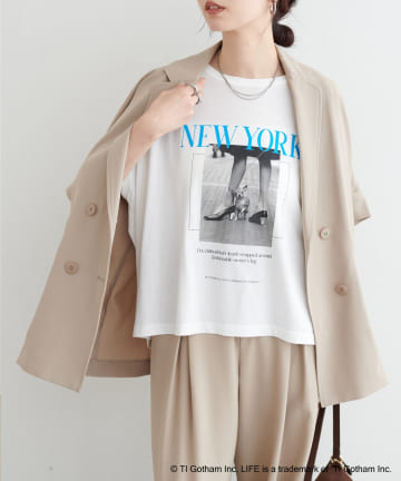 LARUTA(ラルータ) LIFE PC／NEWYORKフォトTee