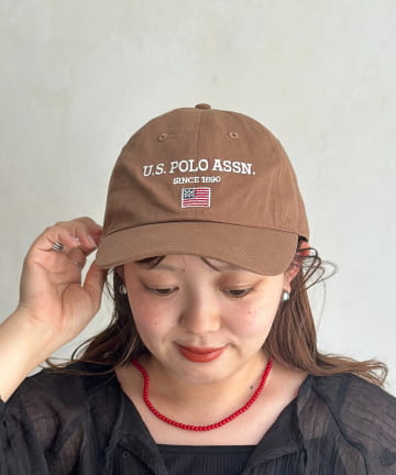 CPCM(シーピーシーエム) 【U.S. POLO ASSN.】星条旗キャップ