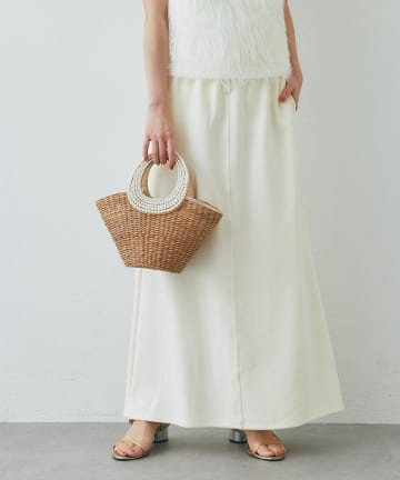 La boutique BonBon(ラブティックボンボン) 【miki監修】ストレートスウェットスカート