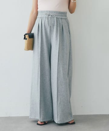 La boutique BonBon(ラブティックボンボン) 【miki監修・3サイズ展開・おしゃれ見え】センターシームスウェットパンツ