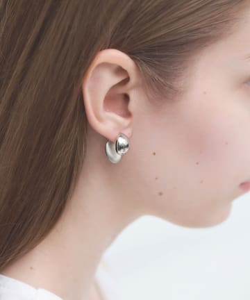 3COINS(スリーコインズ) バッグキャッチメタルピアス