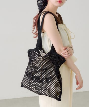 OUTLET(アウトレット) 【Kastane】ロゴ巾着&メッシュバッグSET