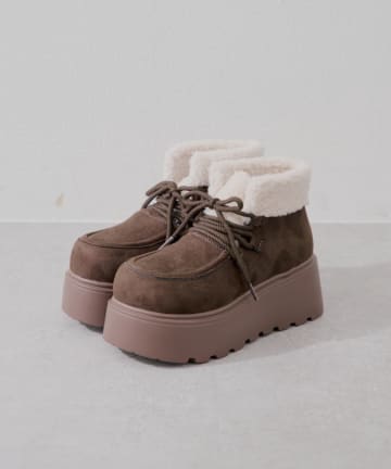 NICE CLAUP / OLIVE des OLIVE OUTLET(ナイスクラップ  / オリーブ デ オリーブ アウトレット) 【RMAF】厚底デザインなので、スタイルアップも叶う優秀ブーツ♪