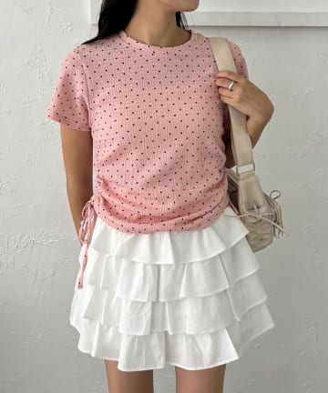 NICE CLAUP / OLIVE des OLIVE OUTLET(ナイスクラップ  / オリーブ デ オリーブ アウトレット) 【one after another】サイドシャーリング