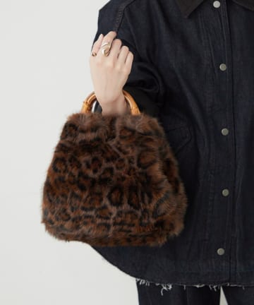 BIRTHDAY BAR(バースデイバー) FUR BAMBOO TOTE