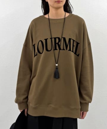LOUNGEDRESS(ラウンジドレス) 《WEB限定商品》2WAYロゴプルオーバー