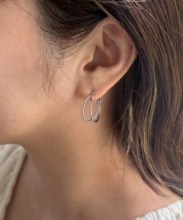 Lattice(ラティス) フープピアス
