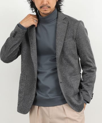 NOLLEY'S(ノーリーズ) 《ビジカジ対応》シルケットスムース タートルネック ドレスロンT 26AW