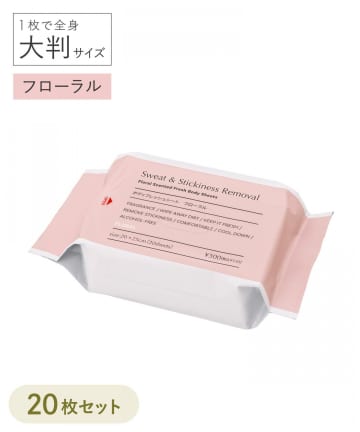 3COINS(スリーコインズ) 大判ボディフレッシュシート