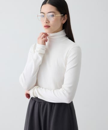 Whim Gazette(ウィム ガゼット) ＜WEB限定＞【THE PAUSE】ランダムテレコタートルプルオーバー