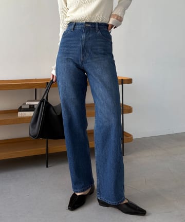OUTLET(アウトレット) 【CAPRICIEUX LE'MAGE】13ozハイウエストストレートデニム