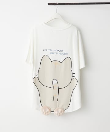 NICE CLAUP / OLIVE des OLIVE OUTLET(ナイスクラップ  / オリーブ デ オリーブ アウトレット) 【ANOTHER BRANCH】アソートアニマル尻尾Tee