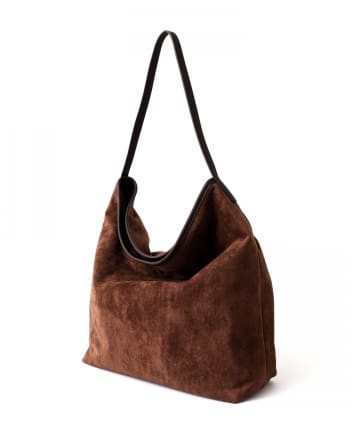 NOLLEY'S(ノーリーズ) 【Un coeur/アンクール】K906019 SUEDE DRAPE ONE SHOULDER
