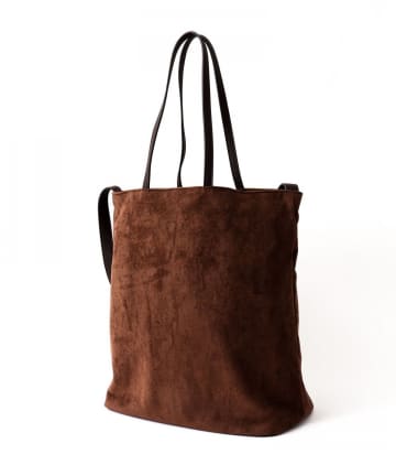 NOLLEY'S(ノーリーズ) 【Un coeur/アンクール】K906021 SUEDE DRAPE 2WAY TOTE