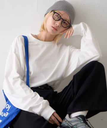 CIAOPANIC TYPY(チャオパニックティピー) アフリカンオーガニックコットンロンTee