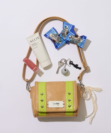 OUTLET(アウトレット) 【Ciaopanic】クロココンビスタッズミニショルダー