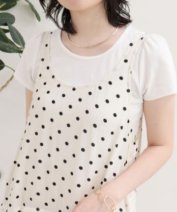 FREDY & GLOSTER(フレディ アンド グロスター) パフスリーブコンパクトTシャツ