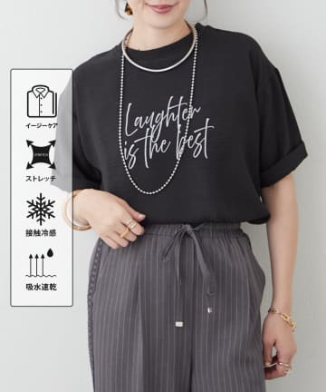Remind me and forever(リマインドミーアンドフォーエバー) 【Tシャツとブラウスの良いとこどり】アソート大人ブラウスＴ