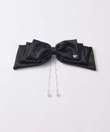 Belle Charme(ベルシャルム) Big Ribbon Pearl Barrete
