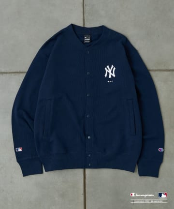 CIAOPANIC TYPY(チャオパニックティピー) MLBChampion別注ビンテージスウェットカーデ
