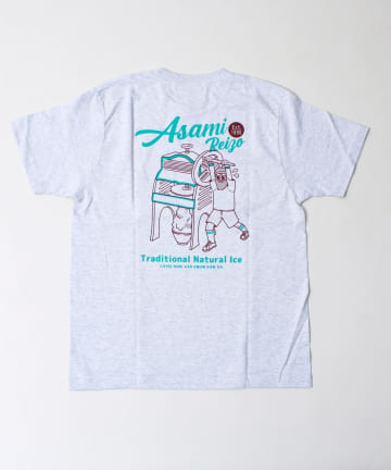 FREDY & GLOSTER(フレディ アンド グロスター) 【Duckster×阿左美冷蔵】コラボ かき氷機Tシャツ ユニセックス