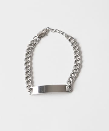 WHO’S WHO gallery(フーズフーギャラリー) プレートブレスレット