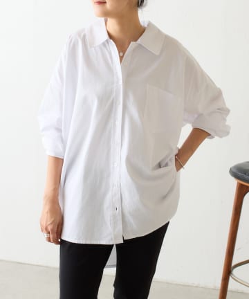 BEARDSLEY(ビアズリー) 《9/19(土)12:00予約開始予定》ボーイフレンドフィットシャツ