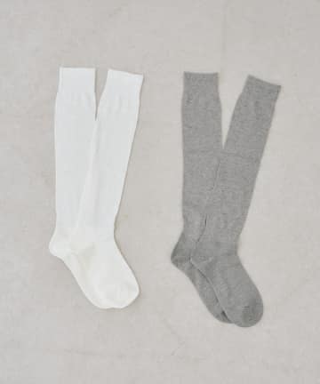 NICE CLAUP / OLIVE des OLIVE OUTLET(ナイスクラップ  / オリーブ デ オリーブ アウトレット) 【RMAF】ハイソックス２足セット