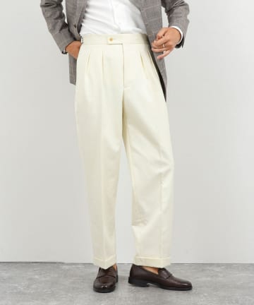 NOLLEY'S(ノーリーズ) 2タックスラックス サイドアジャスター 26AW