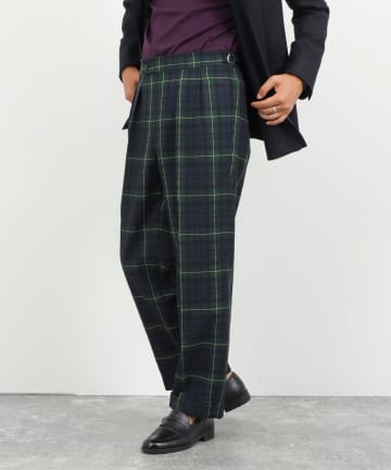 NOLLEY'S(ノーリーズ) 2タックスラックス サイドアジャスター 26AW