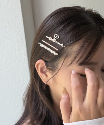 Lattice(ラティス) ロゴヘアピンセット(3P)