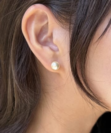 Lattice(ラティス) コットンパールピアス